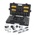 114 Piece SAE/Metric Ratcheting Tap and Die Set