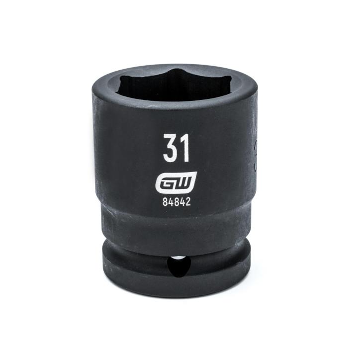 3/4" Drive 6 Point Standard Impact Metric Socket 32mm