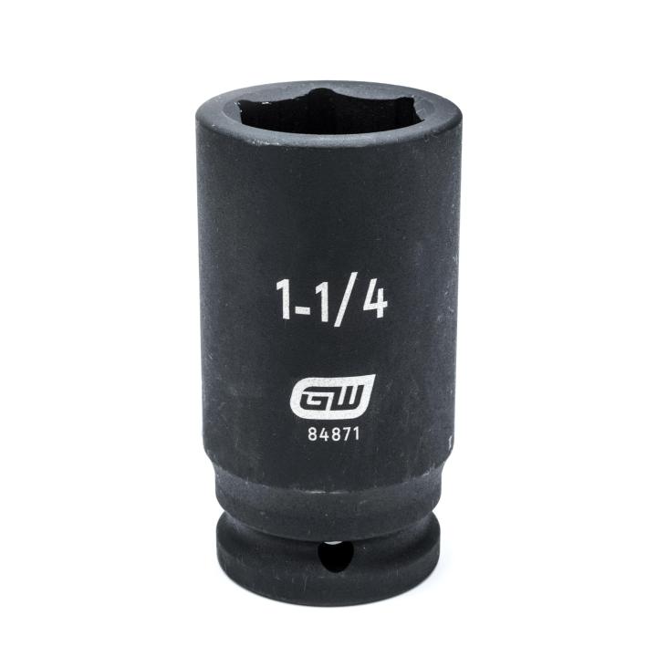 3/4" Drive 6 Point Deep Impact SAE Socket 1-1/4"