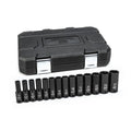 14 Piece 1/2" Drive 6 Point Deep Impact Metric Socket Set