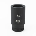 3/4" Drive 6 Point Deep Impact Metric Socket 36mm
