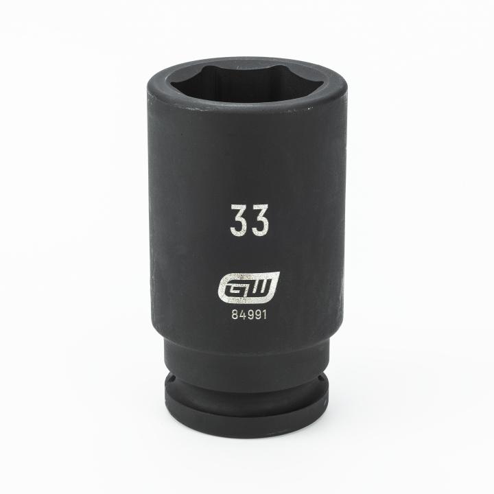 3/4" Drive 6 Point Deep Impact Metric Socket 35mm