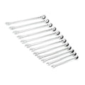 12 Piece 72-Tooth 12 Point XL X-Beam™ Ratcheting Combination Metric Wrench Set