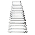 16 Piece 120XP™ Universal Spline XL Ratcheting Combination Metric Wrench Set
