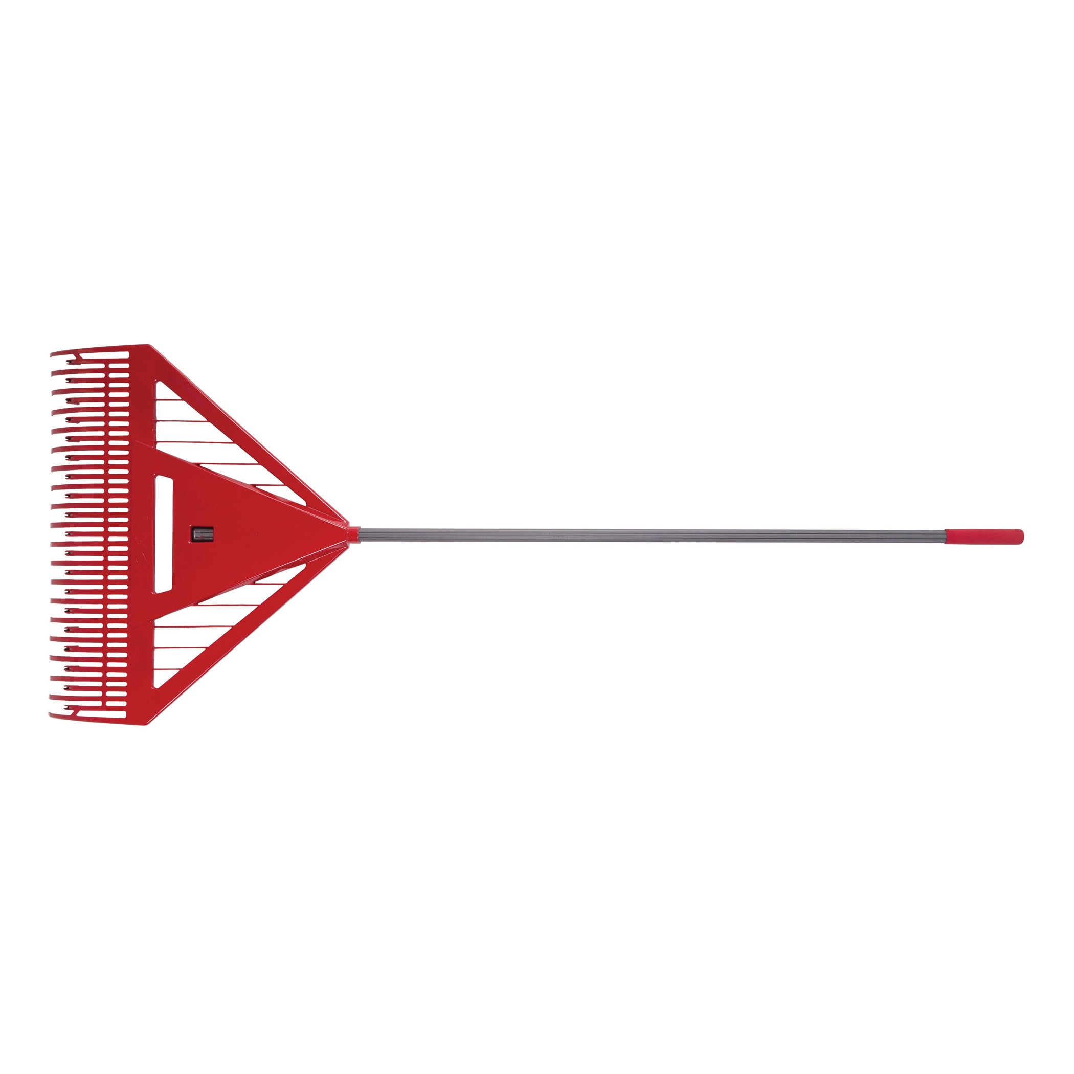 Garant® 27230 Dual Tine Rake, 27 in W Tines, 39 Tines, Steel Handle