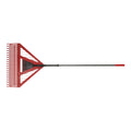 Garant® 27240 Combo Dual Tine Rake With Removable Hand Rake, 27 in W Tines, 39 Tines, Steel Handle