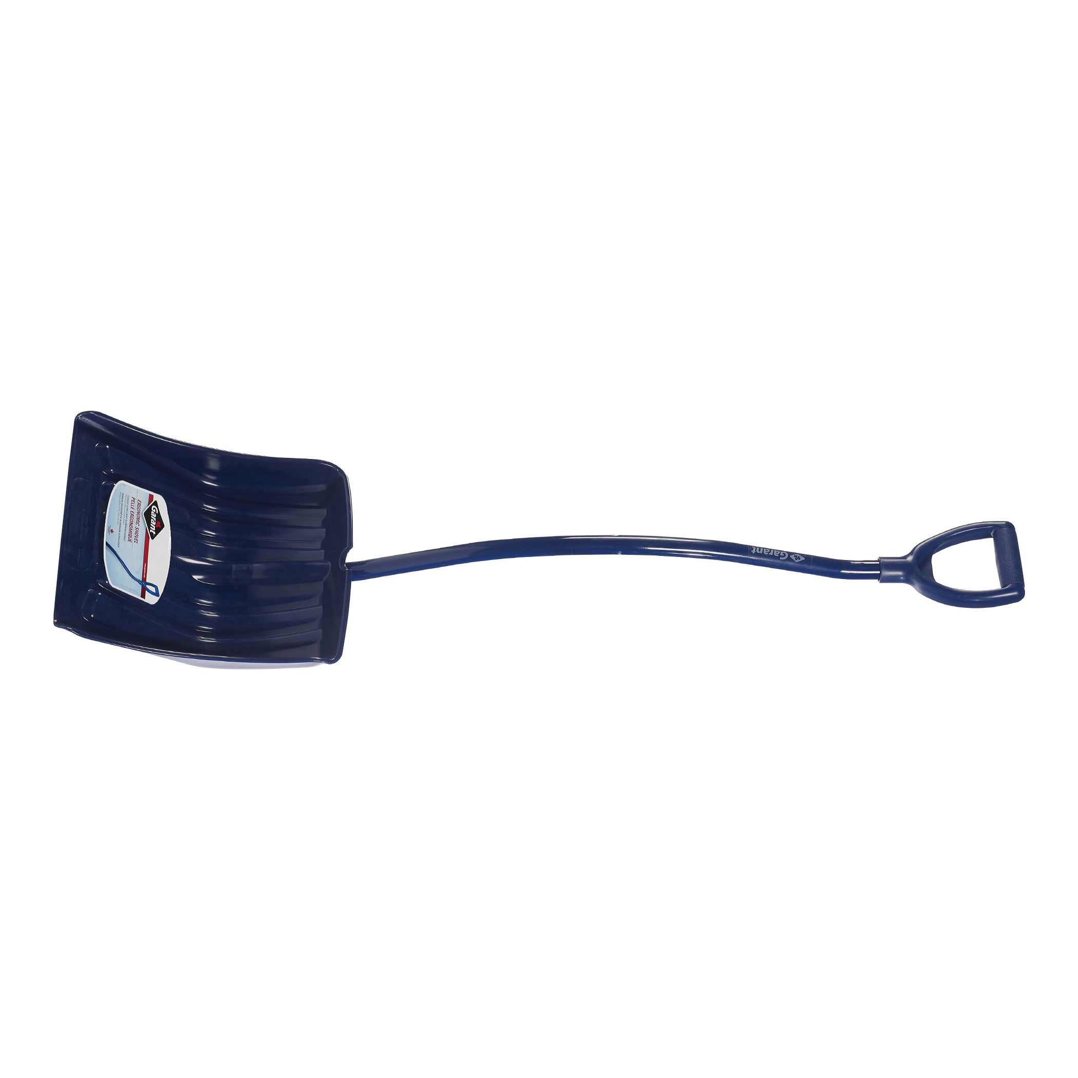 Garant® 78520 Yukon™ Snow Shovel, 16-3/4 in H x 13.9 in W, Poly Blade, 55 in L Handle