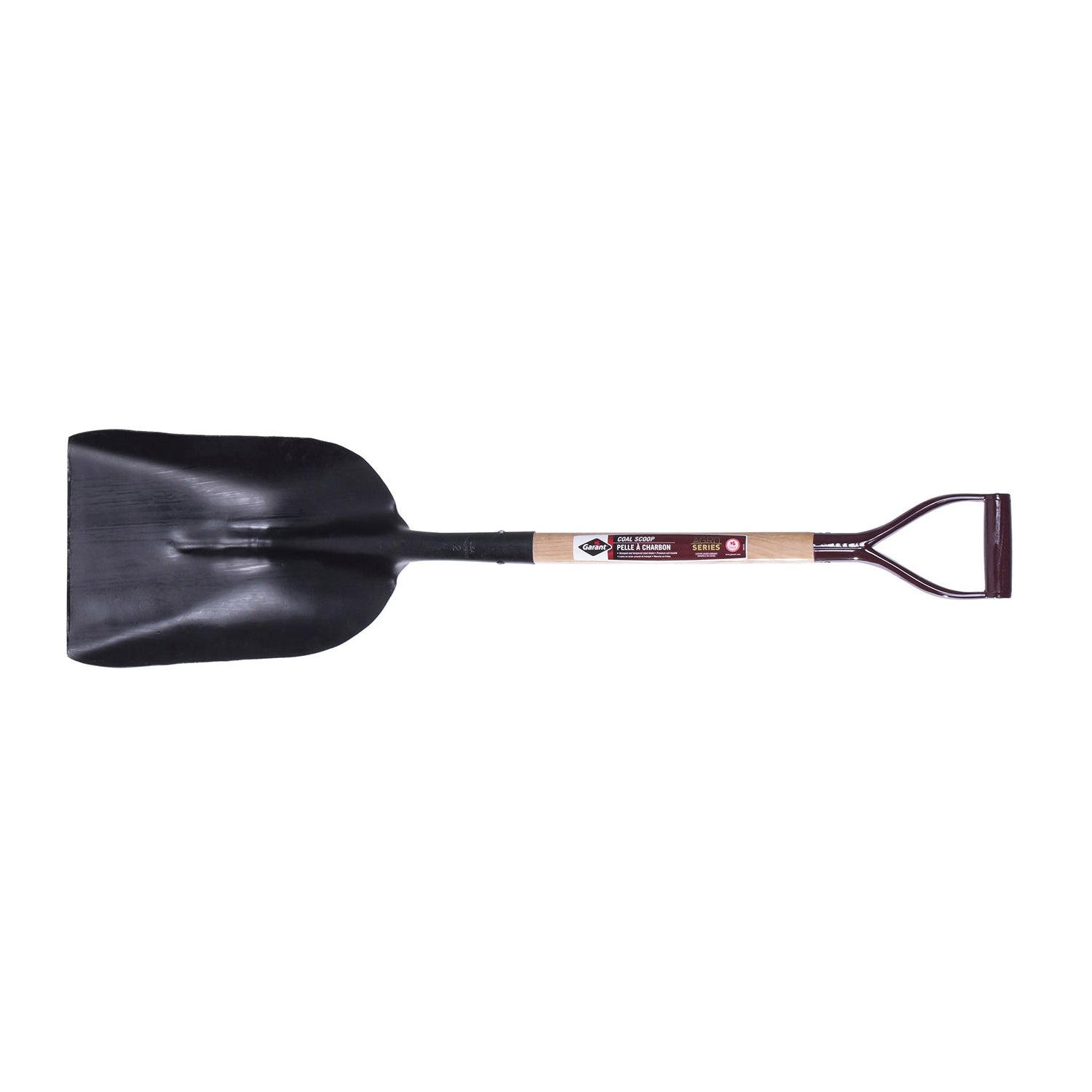 Garant® 80040 Agro Series Grain and Coal Scoop, 27-3/4 in L Handle, 15-1/2 in L x 11-1/4 in W Blade, Tempered Steel Blade, Hardwood Handle
