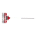 Garant® 80351 Multi-Purpose Lawn Rake, 3-3/4 in L Tines, 20 in W Tines, 20 Tines, Steel, Hardwood Handle