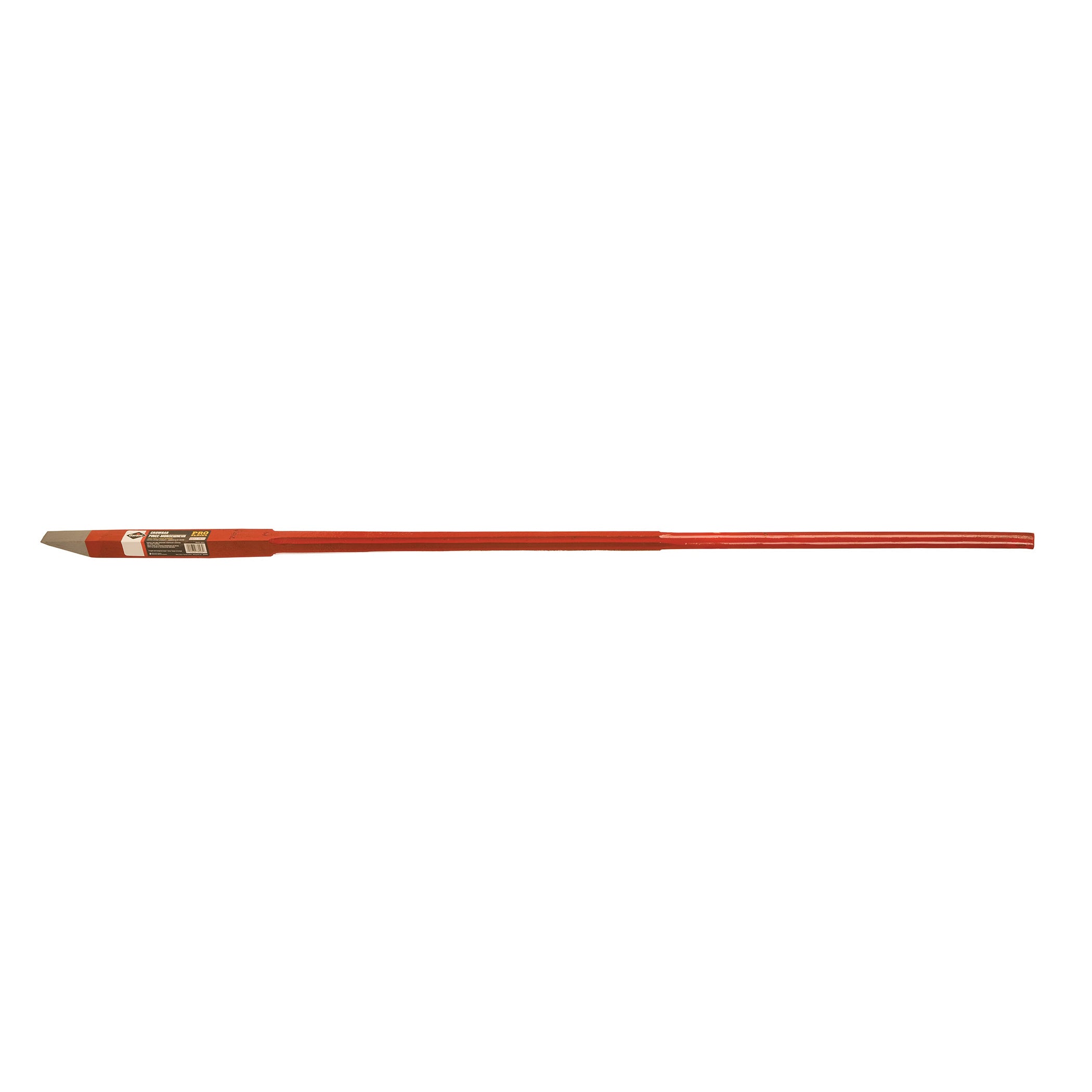 Garant® 81036 Pro Series Industrial-Grade Crowbar, Pinch Tip, 60 in OAL, Forged/Tempered Steel