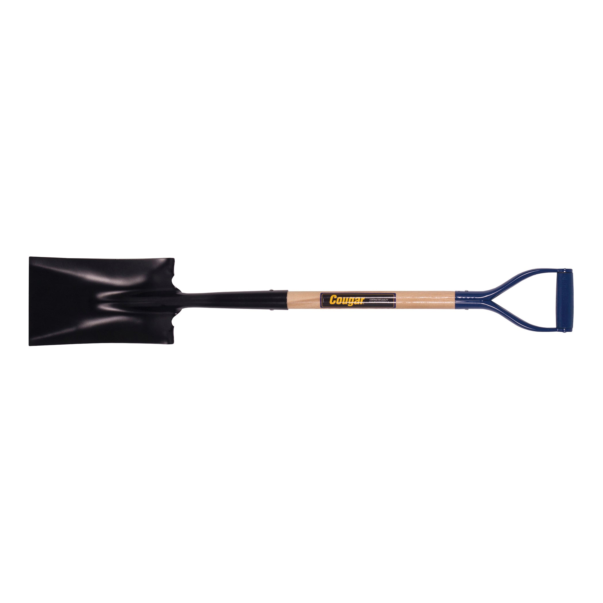 Garant® Cougar® 81214 Garden Spade, 27-3/4 in L Handle, 11 in L x 6-3/4 in W Blade, Tempered Steel Blade, Hardwood Handle