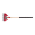Garant® 83652 Multi-Purpose Lawn Rake, 3-3/4 in L Tines, 16 in W Tines, 16 Tines, Steel, Hardwood Handle