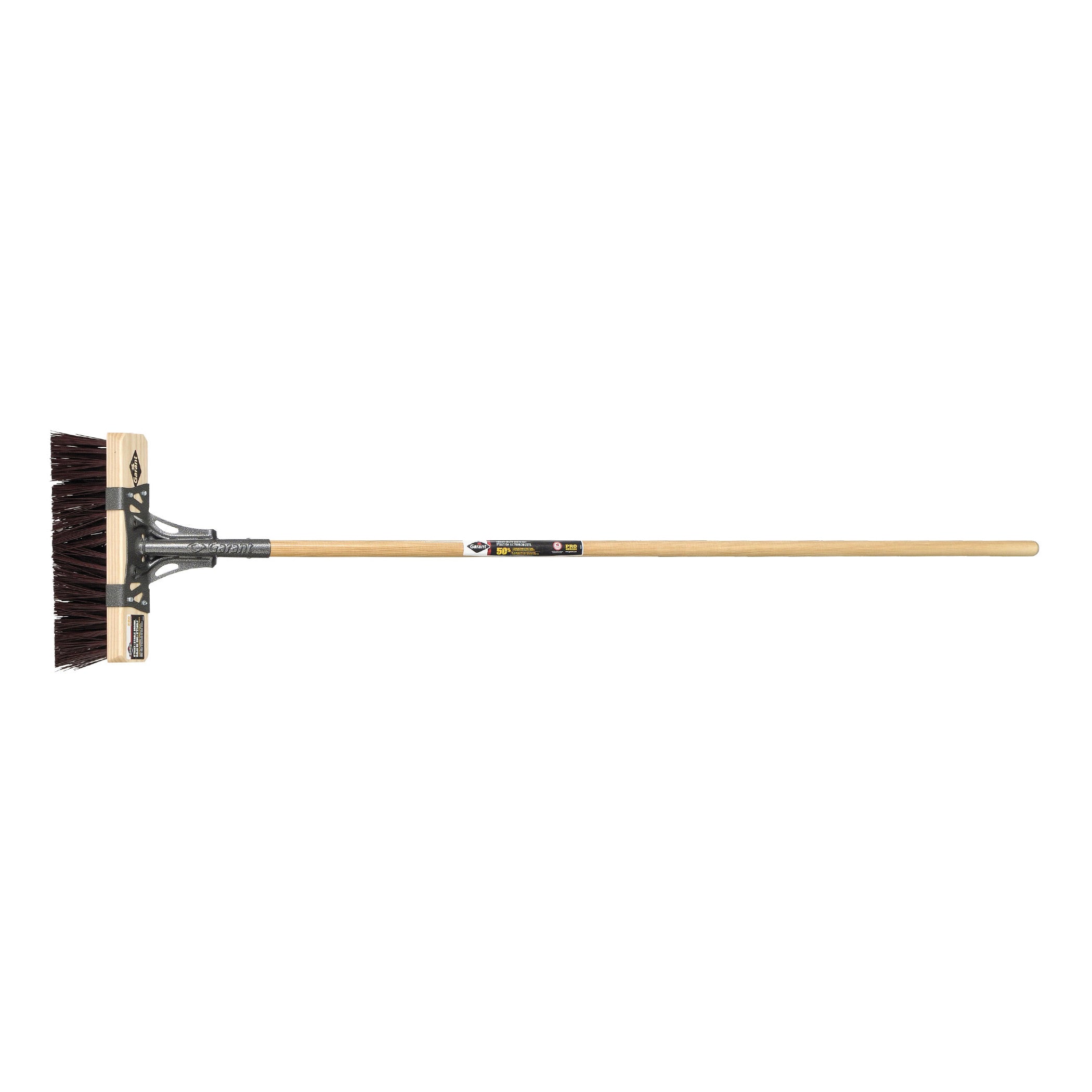 Garant® 84244 Pro Series Industrial-Grade Street/Stable Broom, 67 in OAL, Synthetic Fiber Bristle
