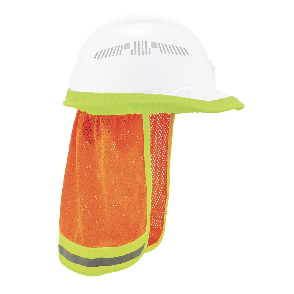 GloWear® 29051 8005 Neck Shade With Reflective Accents, For Use With Hard Hat, Outer Cap/Hat Attachment