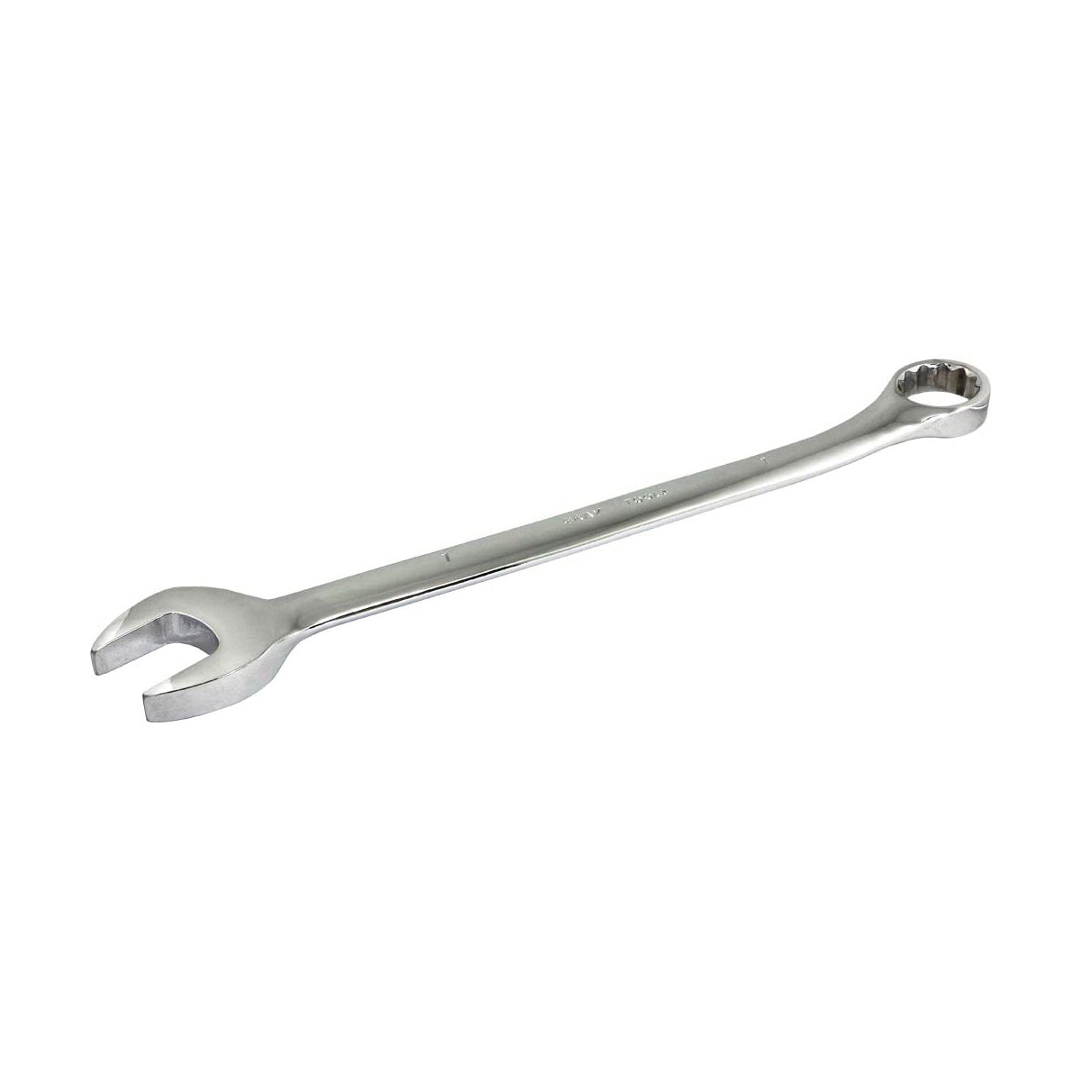 Gray Tools 3132 Combination Wrench, Imperial, 1 in, 12 Points, 15 deg Offset, 13-1/4 in OAL, Polished Chrome, ANSI B107.6|AS954