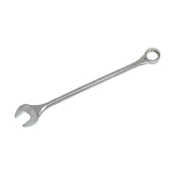 Gray Tools 3162 Large Round Shank Combination Wrench, Imperial, 1-15/16 in, 12 Points, 15 deg Offset, 28 in OAL, Polished Chrome/Satin, ANSI B107.6|AS954