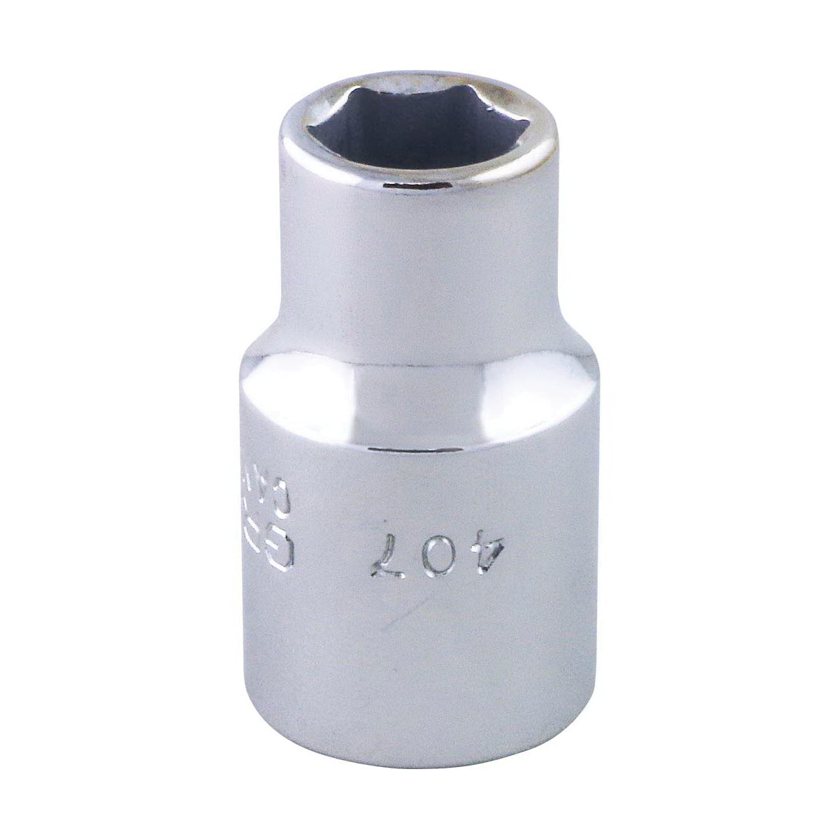 Gray Tools 407 Standard Socket, Imperial, 1/2 in, 7/16 in Hex Socket, 6 Points