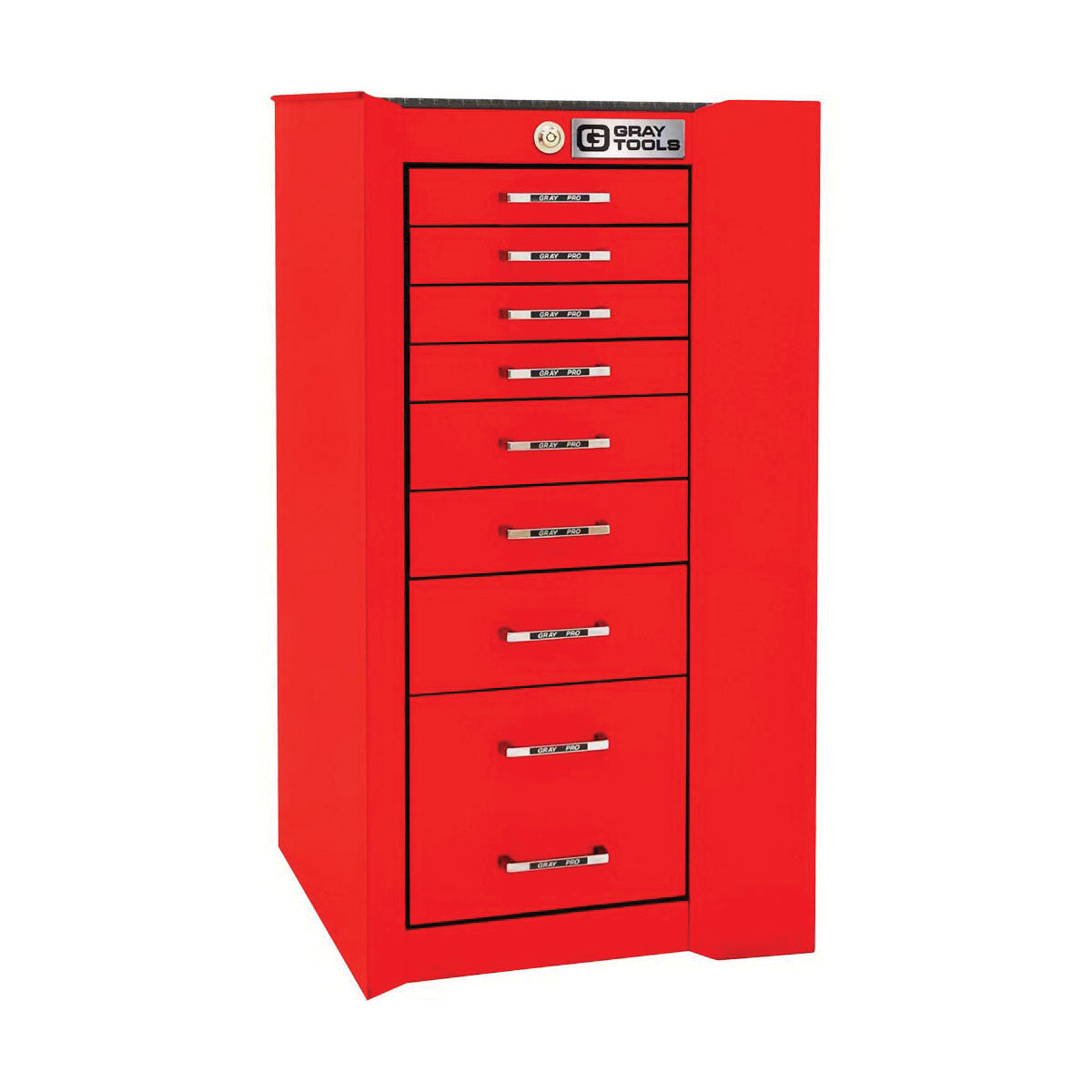 Gray Tools 93408 PRO+ Right Side Rider With 31 in H x 5 in W x 16 in D Side Storage, 36-1/2 in H x 19 in W x 19 in D