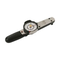 Gray Tools DIN250B Dial Torque Wrench With Memory Needle, 3/8 in Drive, 0 to 250 in-lb, 10-1/2 in OAL, ASME B107.14-2004, ISO 6789