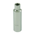Gray Tools LDS12 Deep Socket, Imperial, 1/2 in, 3/8 in Hex Socket, 6 Points