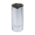 Gray Tools LDS34 Deep Socket, Imperial, 1/2 in, 1-1/16 in Hex Socket, 6 Points