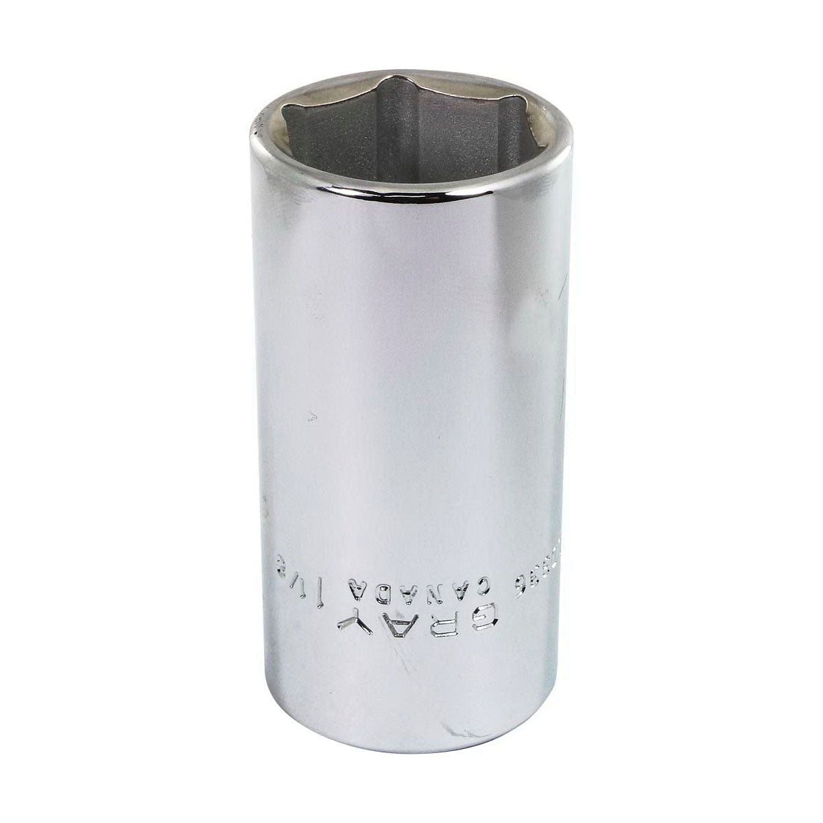Gray Tools LDS36 Socket, 1/2 in Hex Drive, 1-1/8 in Deep Socket, 6 Points