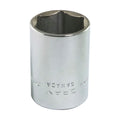 Gray Tools M1227H Standard Socket, Metric, 1/2 in, 27 mm Hex Socket, 6 Points