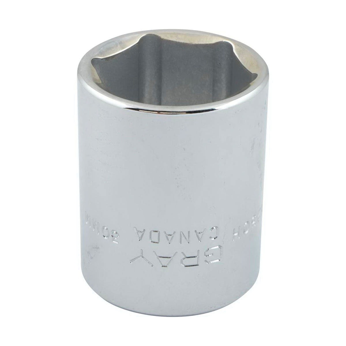 Gray Tools M1230H Standard Socket, Metric, 1/2 in, 30 mm Hex Socket, 6 Points