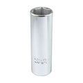 Gray Tools MD1218H Deep Socket, Metric, 1/2 in, 18 mm Hex Socket, 6 Points