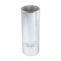 Gray Tools MD1221H Deep Socket, Metric, 1/2 in, 21 mm Hex Socket, 6 Points