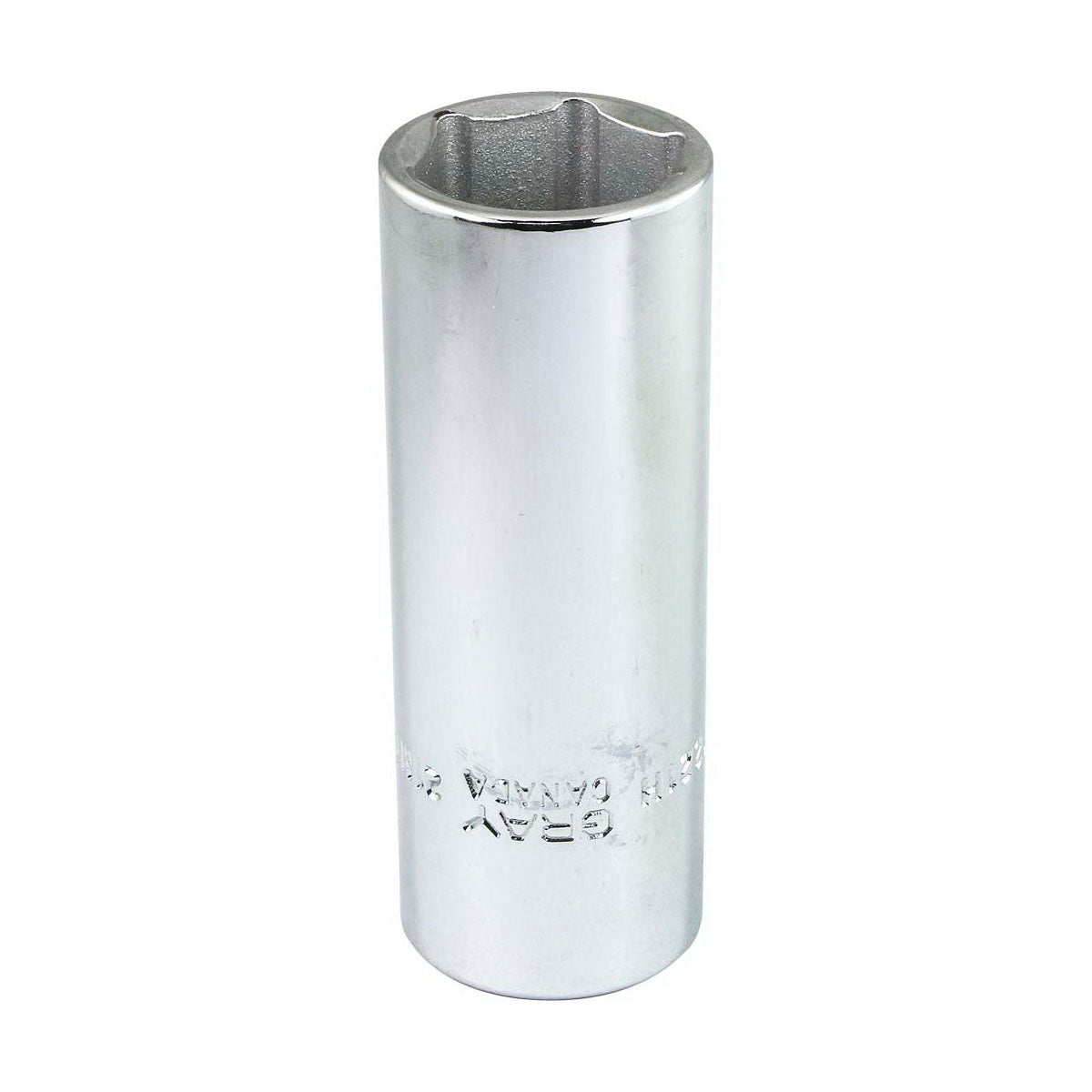 Gray Tools MD1221H Deep Socket, Metric, 1/2 in, 21 mm Hex Socket, 6 Points