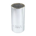 Gray Tools MD1228H Deep Socket, Metric, 1/2 in, 28 mm Hex Socket, 6 Points