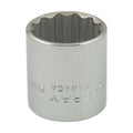 Gray Tools MT21 Standard Socket, Metric, 3/8 in, 21 mm Hex Socket, 12 Points