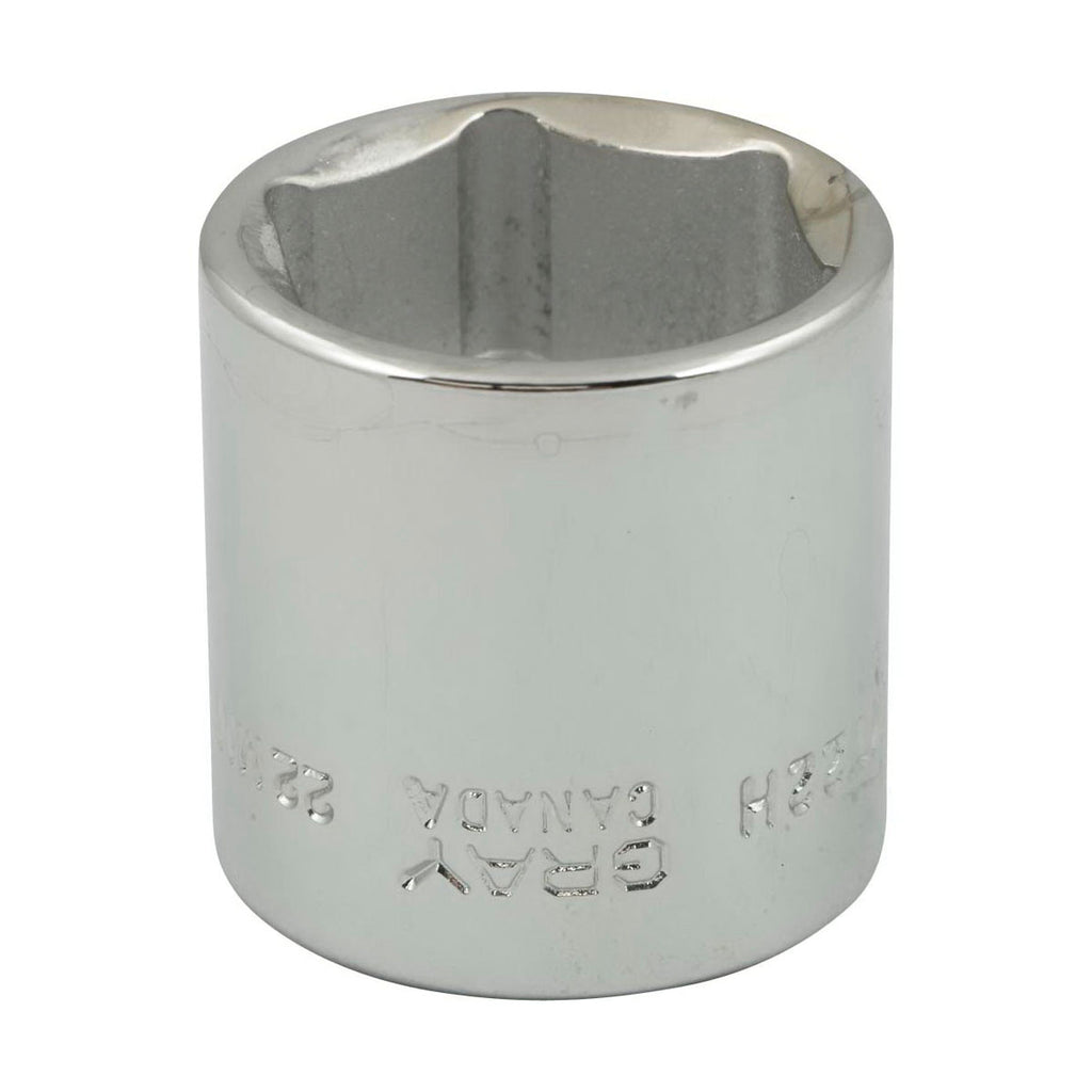 Gray Tools MT22H Standard Socket, Metric, 3/8 in, 22 mm Hex Socket, 6 Points