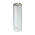 Gray Tools MTL14H Deep Socket, Metric, 3/8 in, 14 mm Hex Socket, 6 Points