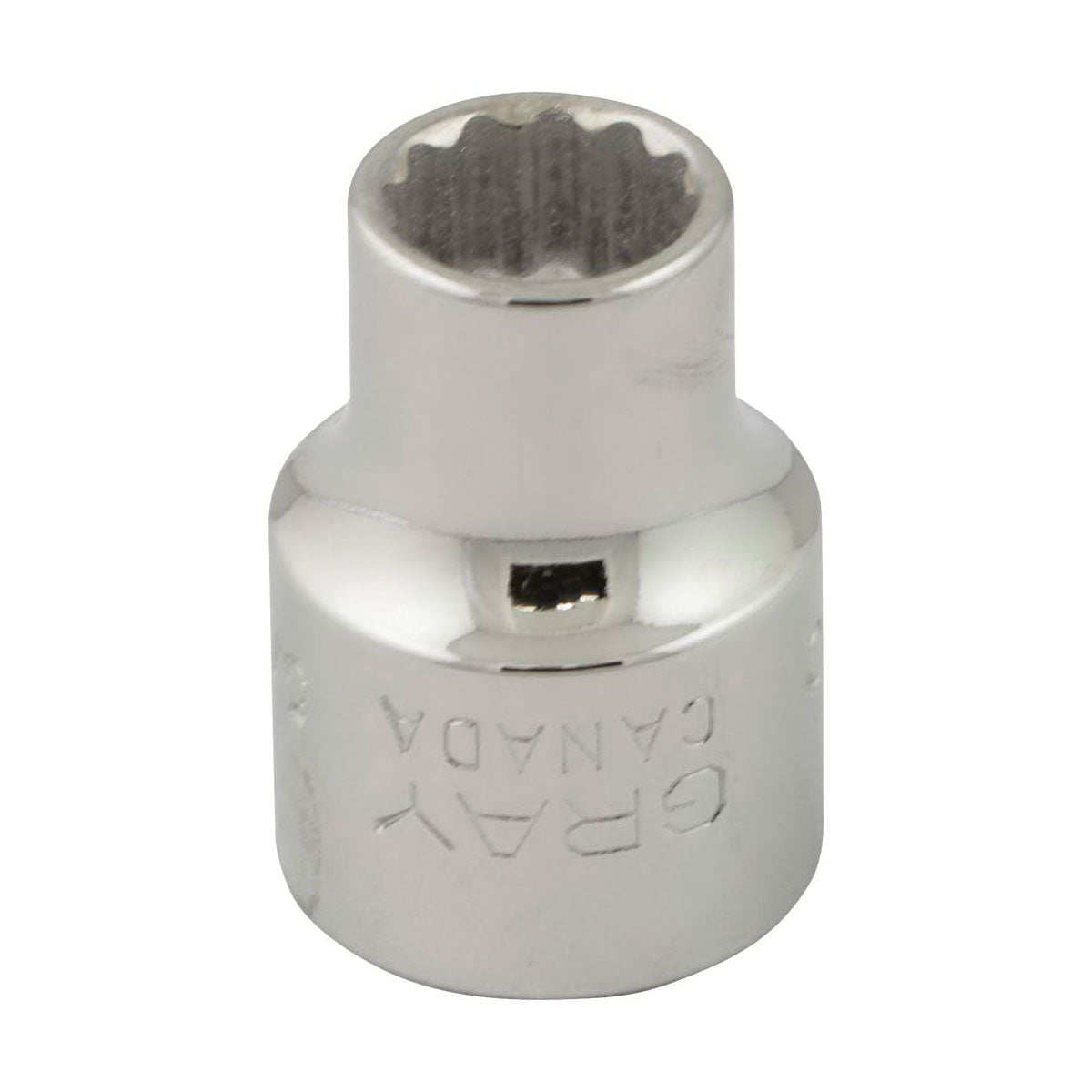 Gray Tools T10 Standard Socket, Imperial, 3/8 in, 5/16 in Hex Socket, 12 Points