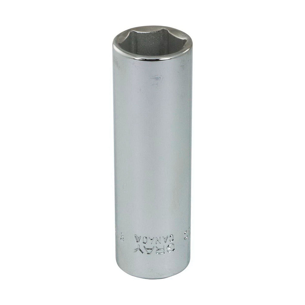 Gray Tools T180 Deep Socket, Imperial, 3/8 in, 9/16 in Hex Socket, 6 Points
