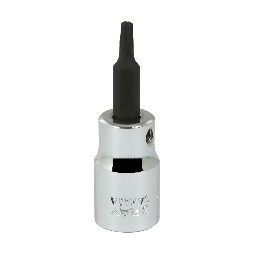 Gray Tools T615 Regular Socket Driver Bit, 3/8 in Drive, T15