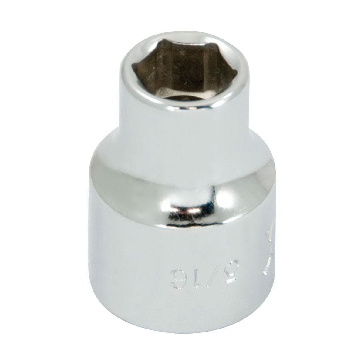 Gray Tools TH10 Socket, 3/8 in Hex Drive, 5/16 in Standard Socket, 6 Points