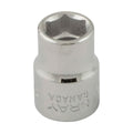 Gray Tools TH12 Standard Socket, Imperial, 3/8 in, 3/8 in Hex Socket, 6 Points