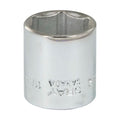 Gray Tools TH22 Standard Socket, Imperial, 3/8 in, 11/16 in Hex Socket, 6 Points