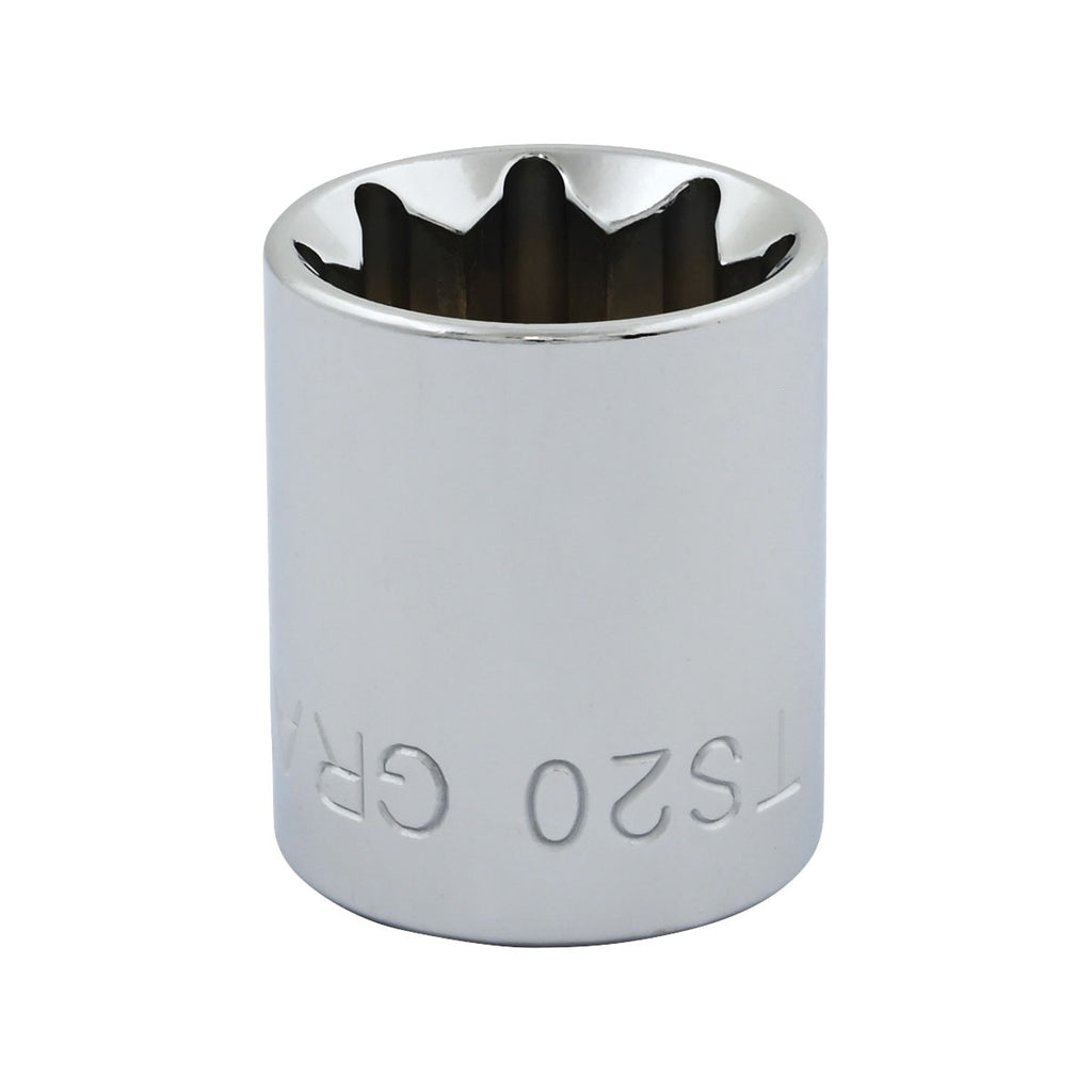 Gray Tools TS20 Standard Socket, Imperial, 3/8 in, 5/8 in Double Square Socket, 8 Points