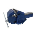 Gray Tools VS6A Bench Vise, Serrated Jaw, 7-1/2 in Jaw Opening, 6 in W Jaw, 3-1/2 in D Throat
