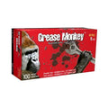 Grease Monkey™ 5554PF-L Disposable Gloves, L, Nitrile, Black, 9-1/2 in L, Non-Powdered, 5 mil THK, Ambidextrous Hand
