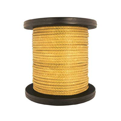 Hercules SLR R123D630MYDSR 3-Strand Rope, 3/8 in Dia x 630 ft L, Yellow, Polypropylene