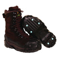 ICETRED™ 10710 XL Full Sole Traction Device, Unisex, XL, Rubber/Tungsten Carbide, Black/Green, For Use With 10 Size Boot and Felt Pac Boot, Up or 13.5 to 15 Size Standard Footwear and Oversized Work Footwear