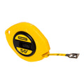 Stanley® 34-103 Long Tape Rule, 50 ft L x 3/8 in W Blade, Polymer Coated Steel Blade