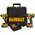 DeWALT® 20V MAX* MATRIX™ DCK299P2 2-Tool Brushless Premium Cordless Hammer Drill and Impact Driver Kit, Tools: Hammer Drill/Driver, Impact Driver and Reciprocating Saw, 20 V, 5 Ah Lithium-Ion