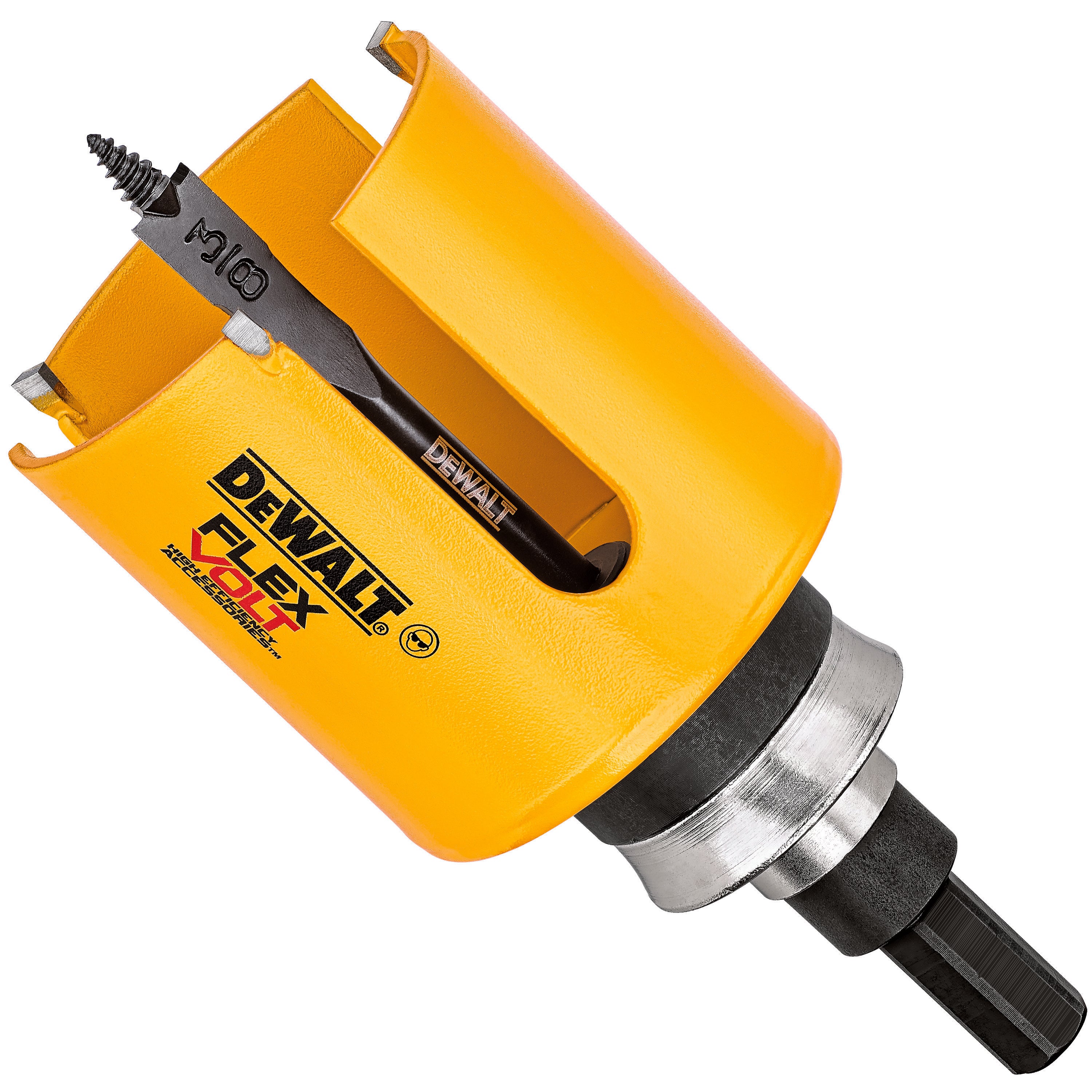 DeWALT® FLEXVOLT® DWAFV02916PB Hole Saw With Pilot Bit With Pilot Bit, 2-9/16 in Dia, 2-1/4 in D Cutting, Carbide Cutting Edge