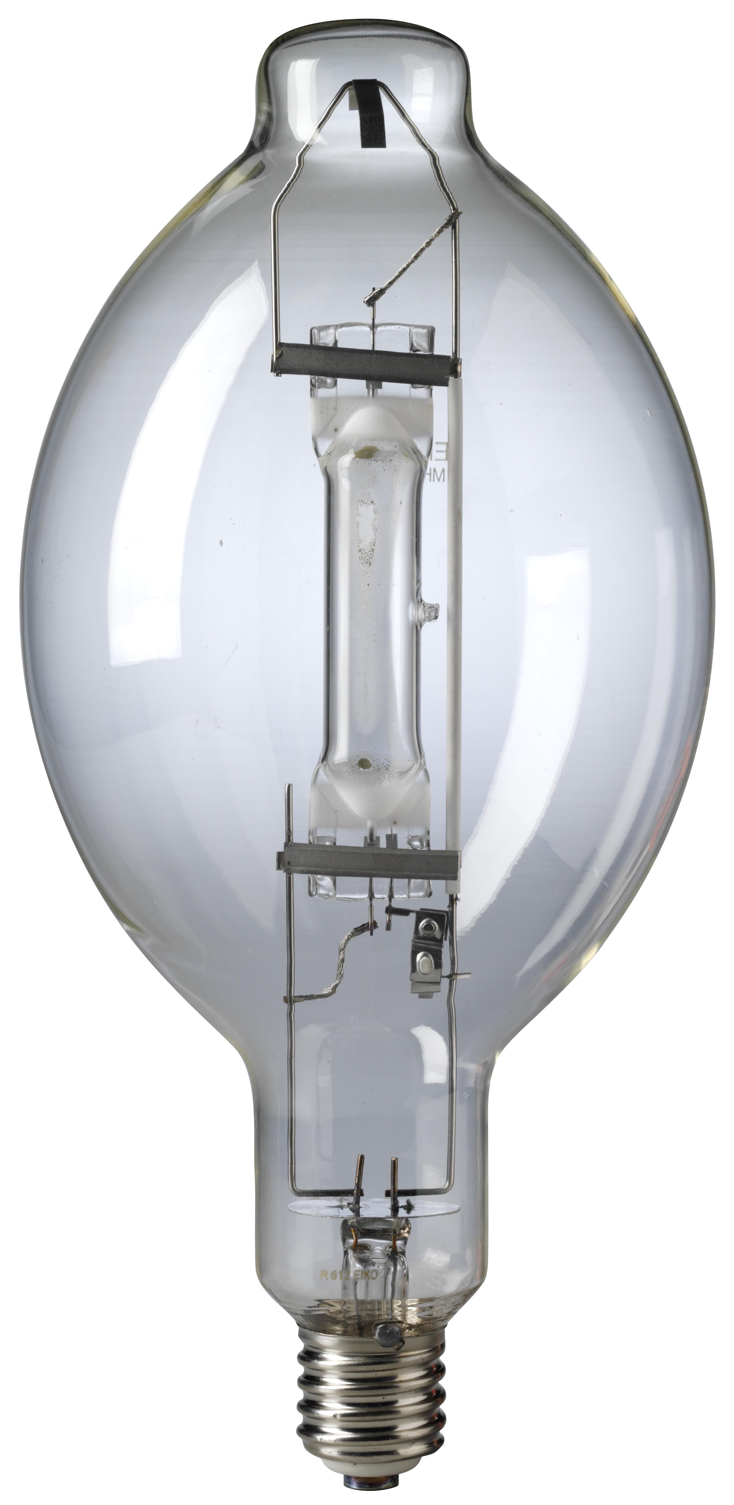 EIKO® MH1000/U Universal Burn HID/Metal Halide Lamp, 1000 W, E39 Mogul BT56 Lamp, 110000 Initial Lumens/71000 Mean Lumens Lumens